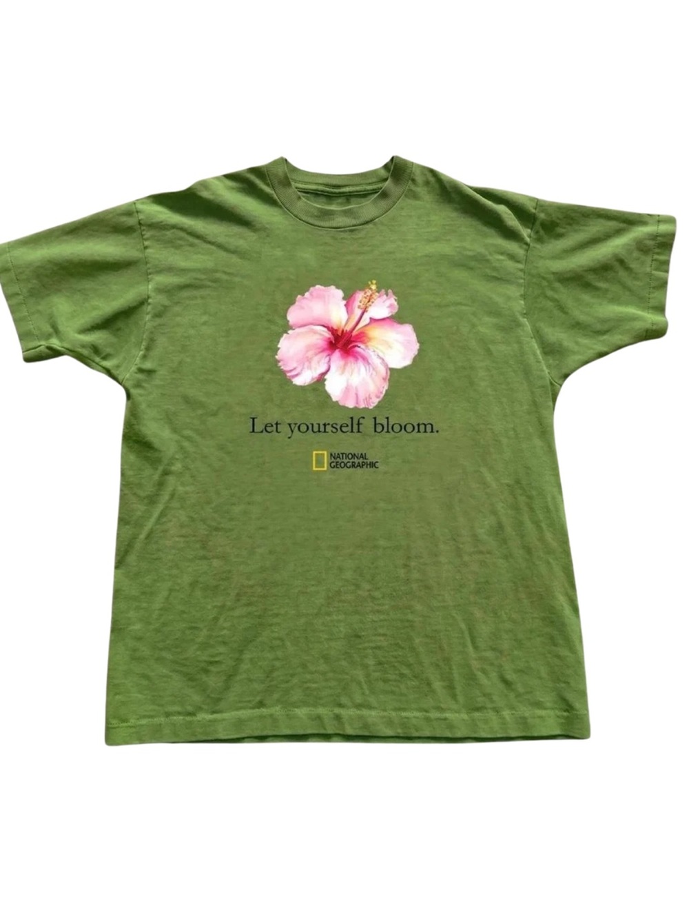Gildan Green 'Let Yourself Bloom' Floral Tee